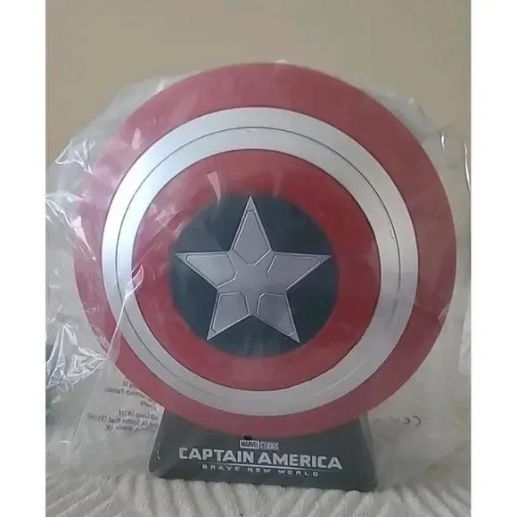 Captain America Brave New World Winged Shield Popcorn Bucket Movie Cinema NEW - Picture 2 of 4
